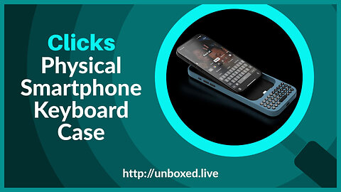 Unboxing the Clicks Keyboard: A Return to Physical Keys for iPhones | PLUGHITZ Live Unboxed