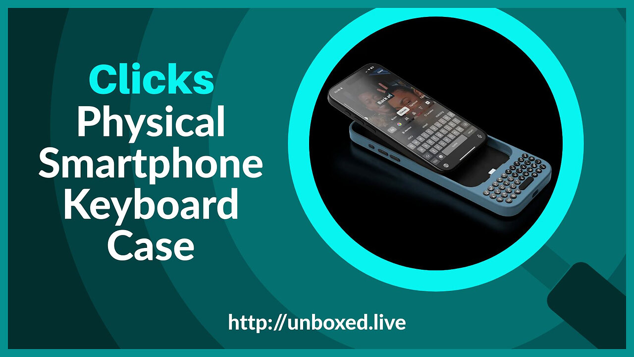 Unboxing the Clicks Keyboard: A Return to Physical Keys for iPhones | PLUGHITZ Live Unboxed