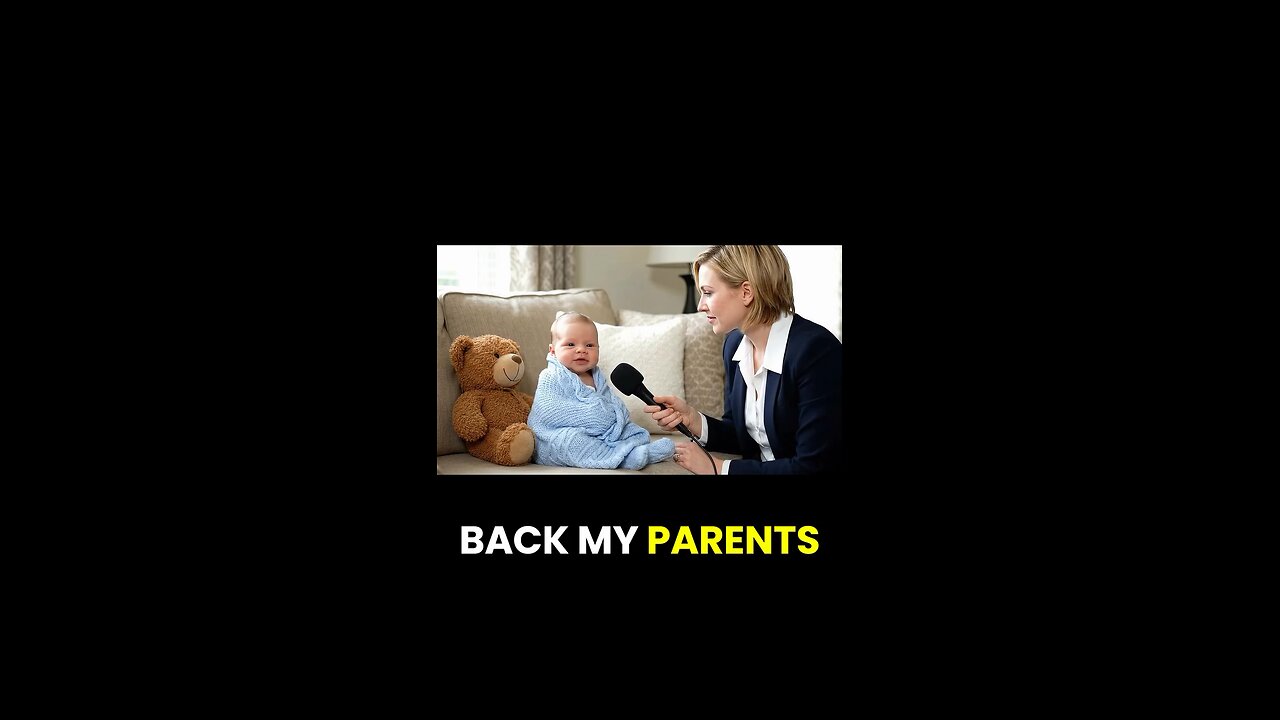 😂The baby said "send me back" and honestly... #TalkingBaby #BabyHumor #ViralShorts #funnyvideos