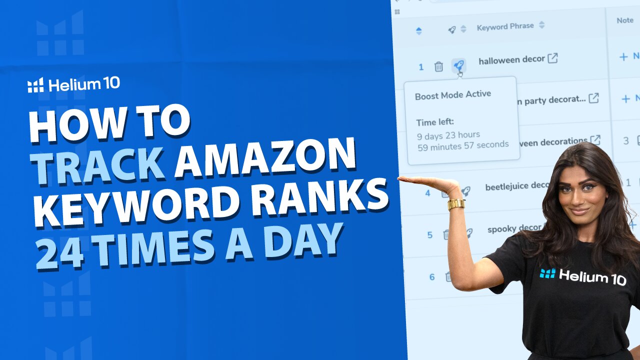 How To Track Amazon Keyword Ranks 24 Times a Day