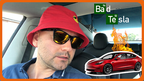 Shocking! Tesla is burning during sunny weather!!