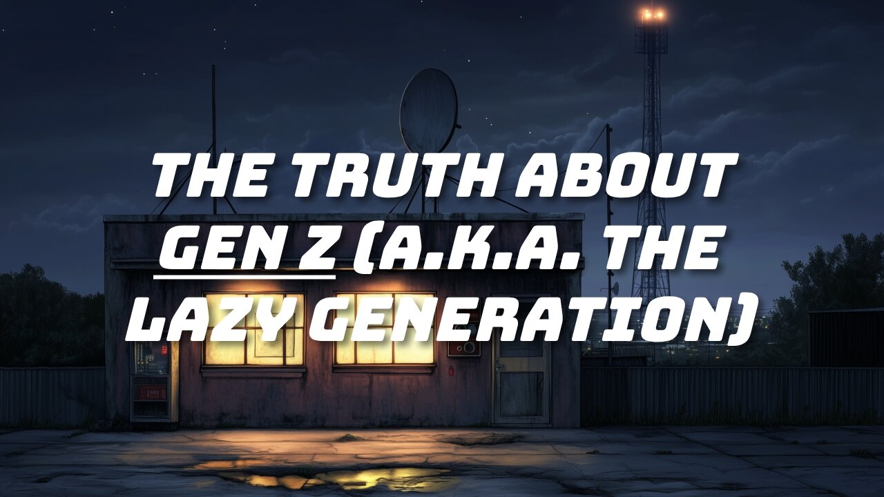 The Truth About Gen Z ("The Lazy Generation")