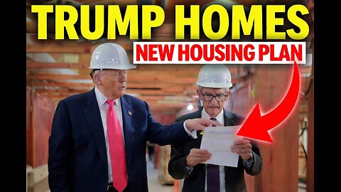 Trump Homes Plan: How Trump's Builder Legacy Could Build 1 Million Affordable Houses & Boost Stocks!