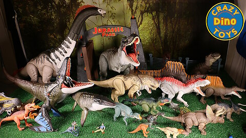 30 New Jurassic World Rebirth Dinosaur Toys Unboxed 2025 Tail Thrasher Spinosaurus Mattel Dino Toys