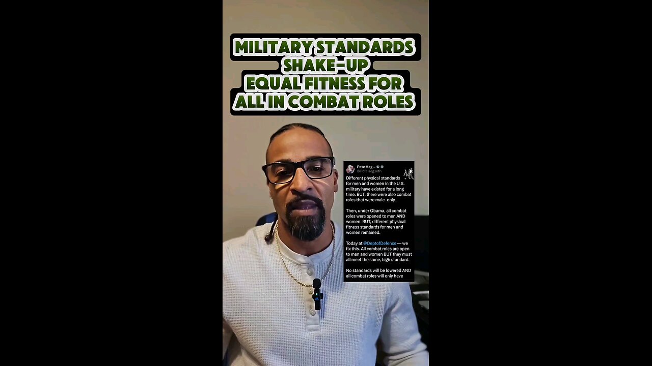 Military Standards Shake-Up: Equal Fitness for All in Combat Roles❗❗❗