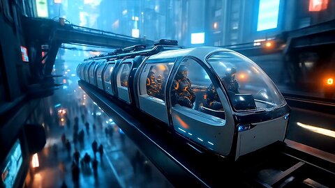 future sci-fi City Ai short film part 1
