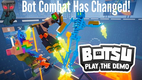 Bots Playing Games with Jiu-Jitsu | Botsu First Impressions & Gameplay