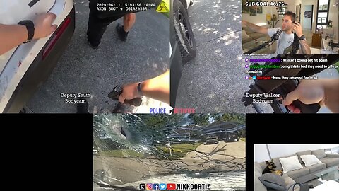 Live - Hard To Watch Videos / Police Officers Get Into Serious Gun Fighs