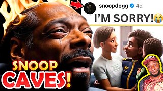 🚨Snoop Dogg Issues GROVELING APOLOGY As Woke Mob CANCEL HIM For HOMOPHOBIC Remark About KIDS MOVIE!