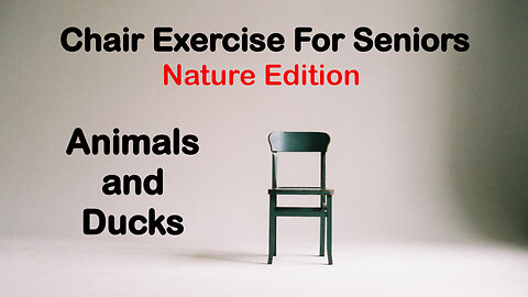 Chair Exercise for Seniors - Animals & Ducks