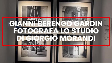 Gianni Berengo Gardin fotografa lo studio di Giorgio Morandi
