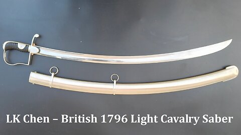 Test Cutting with the LK Chen British 1796 Light Cavalry Saber