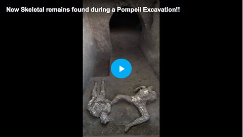 "Pompeii Excavation Unearths New Skeletal Remains"