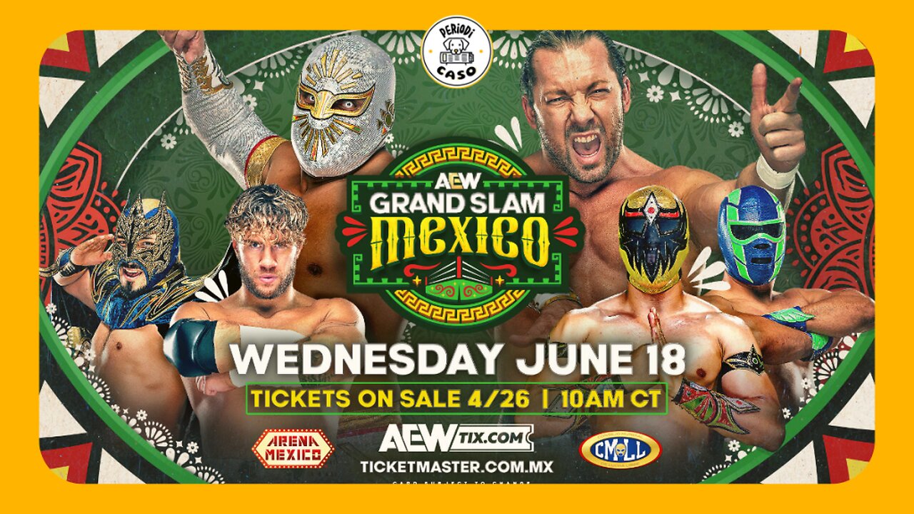 AEW Grand Slam Mexico Results 18th June 2025