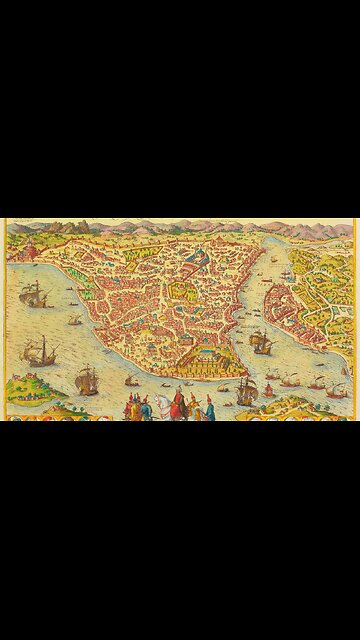 The fall of Constantinople in 1453 marked the end of which empire?