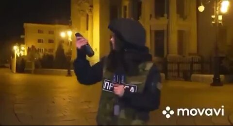 "Insightful Blunders: The Comedy of Mistaken Green Screens in Ukraine War Reporting"