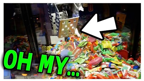 I wasn't supposed to win this from the claw machine...