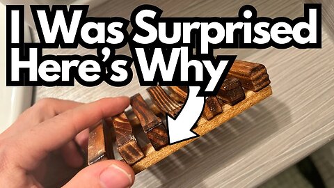 A Cool Wooden Soap Holder - Actually Pretty Cool
