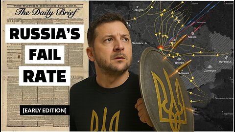 92% FAIL RATE: Ukraine WIPES OUT 260 of Putin's 280 Drones & Missiles