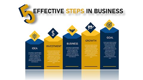 PowerPoint | Easy Infographics | Step by Step 💥
