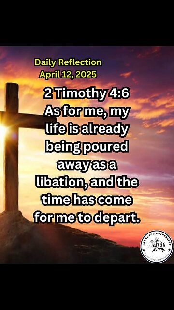 Daily Reflection April 12, 2025