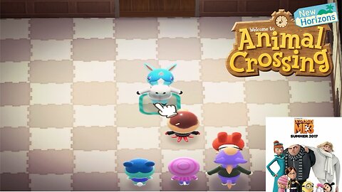 Meeting Dru: Despicable Me 3-Animal Crossing Movie Recreation