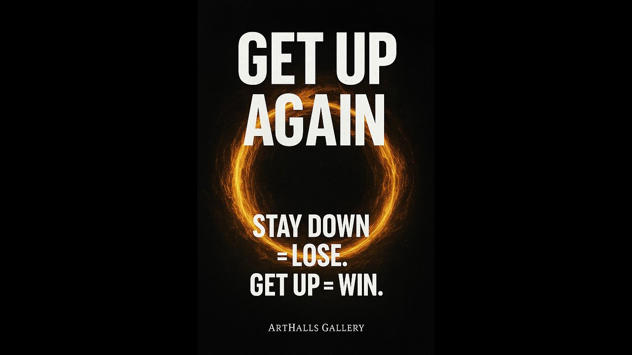 GET UP AGAIN.