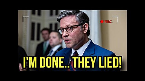 TRUMP ALERTED! Speaker Johnson Makes Shocking Announcement About What Just Happened In Congress