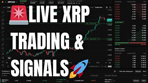 🔴 LIVE AI Crypto Signals | XRP Signal Feed Powered by AI 🤖