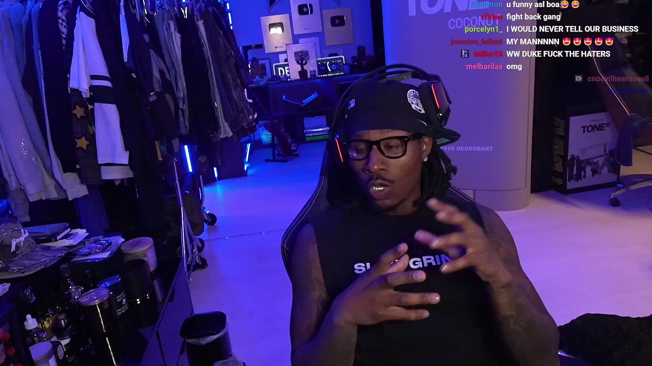 Duke Dennis admits to having kids and says that he has made plans to keep them away from the public