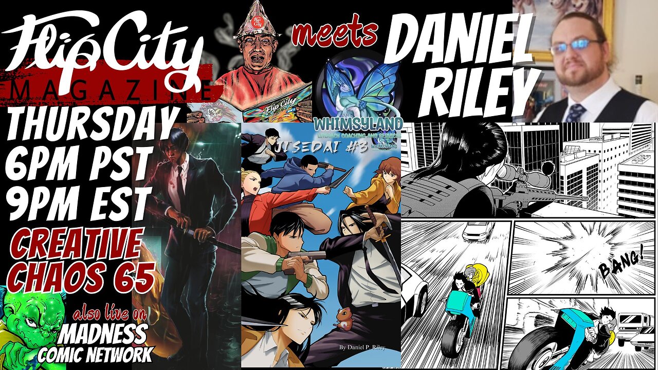 CREATIVE CHAOS 65- Daniel Riley