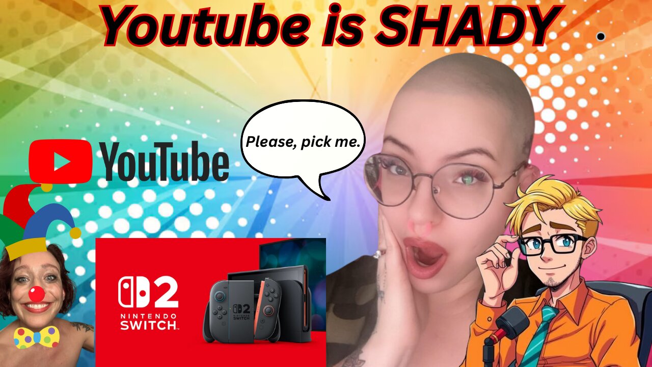 Youtube ran my leftists can NOT be trusted? Nintendo game prices, I'm a PICKME?!