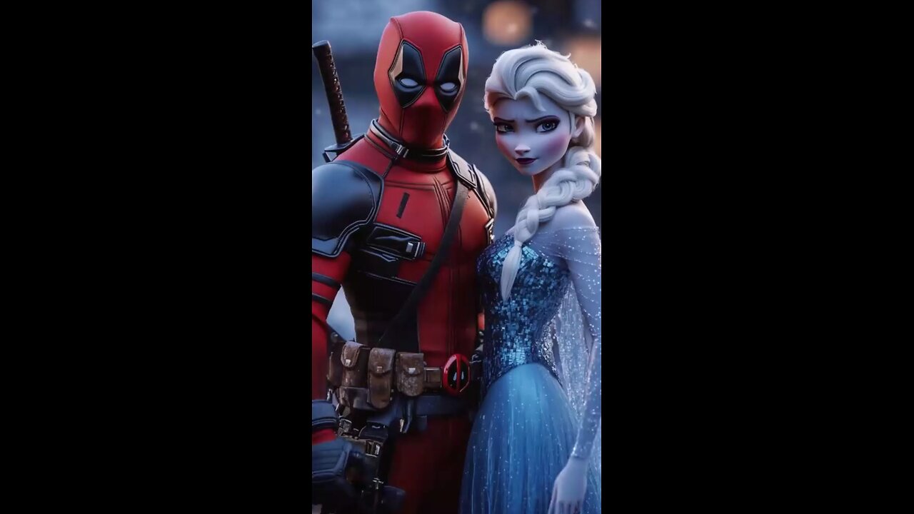 #deadpool vs #elsafrozen