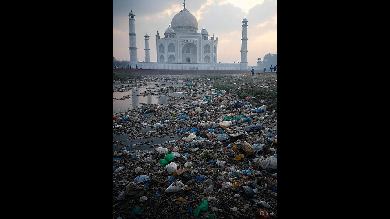 India’s Pride, Surrounded by Trash – Sponsored by Zero Civic Sense!