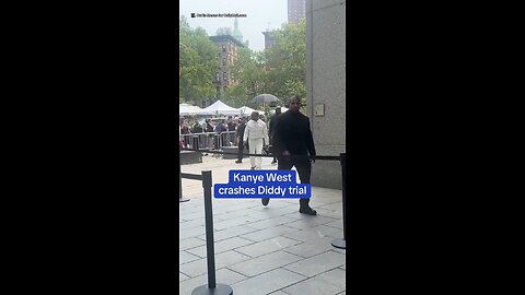 Kanye West crashes Diddy trial