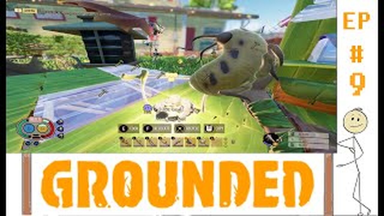Grounded Building a Base While Fighting Spiders