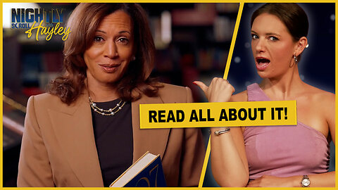 Kamala Teases Book About Dumpster Fire Campaign - Nightly Scroll w/ Hayley Caronia (Ep.102)