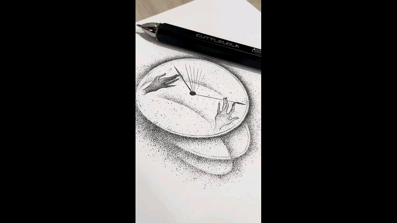 April Fool’s Day INK Madness! 🤪 Watch This Drawing Take a Wild Turn! 🎨🖊️