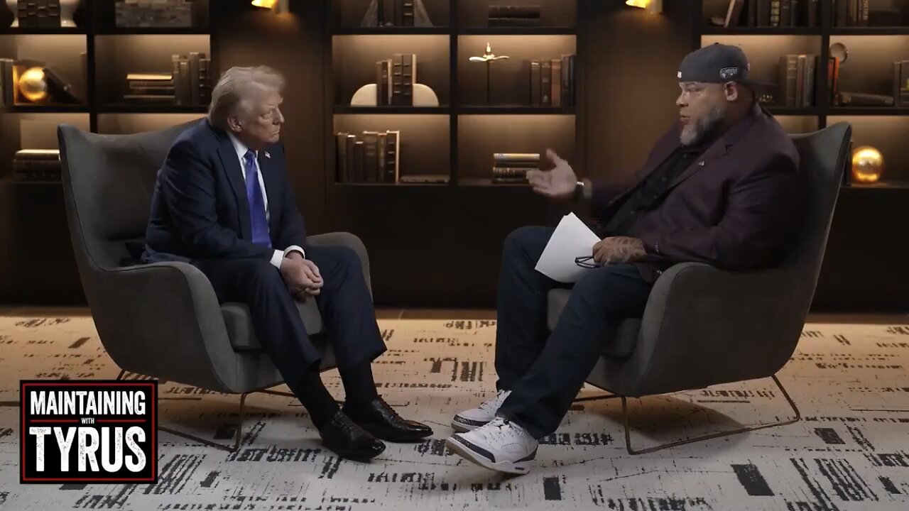 TRUMP❤️🇺🇸🥇🪽🕺🎊INTERVIEW🤍🇺🇸🏅🪽🎙️WITH PODCASTER💙🇺🇸🏅🪽🏰⭐️