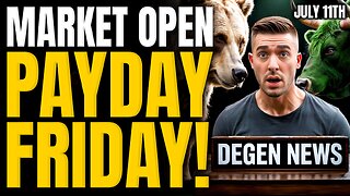 Bitcoin Skyrockets, Stocks Tumble & Payday Friday || Live Day Trading