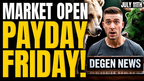Bitcoin Skyrockets, Stocks Tumble & Payday Friday || Live Day Trading