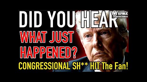 “Immense Consequences!” Trump Just Sent GLOBAL SHOCKWAVE! Congressional Sh** Hit The Fan!
