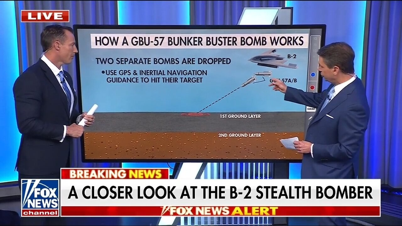 Fox News Takes A Closer Look At The Bunker Buster Bomb