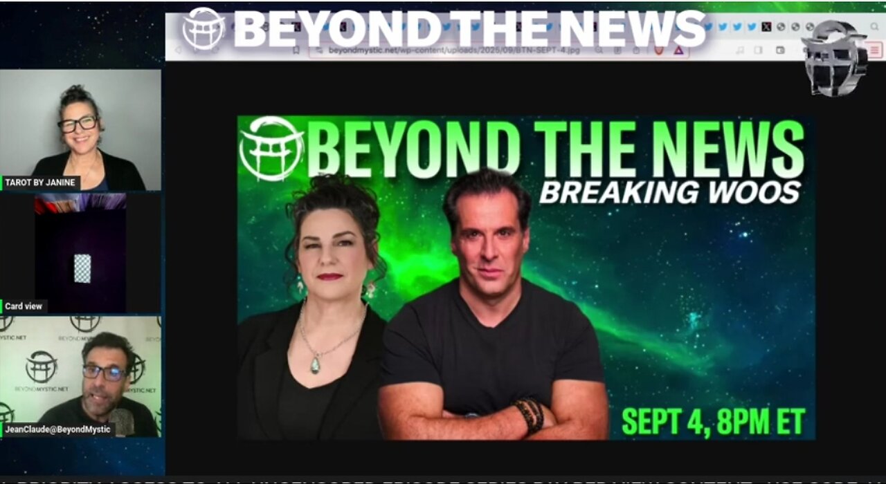 BEYOND THE NEWS with JANINE & JEAN-CLAUDE - SEPT 4, 2025