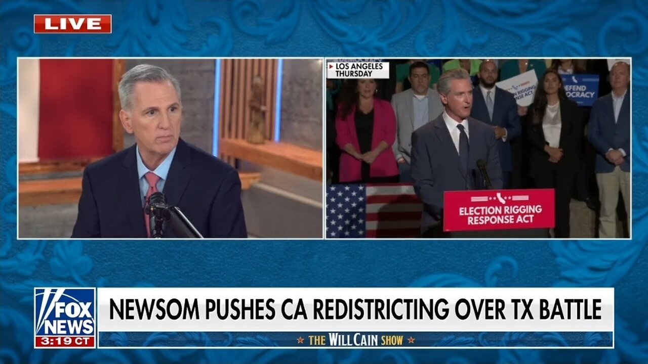 Kevin McCarthy: Newsom Is Going Against CA Constitution