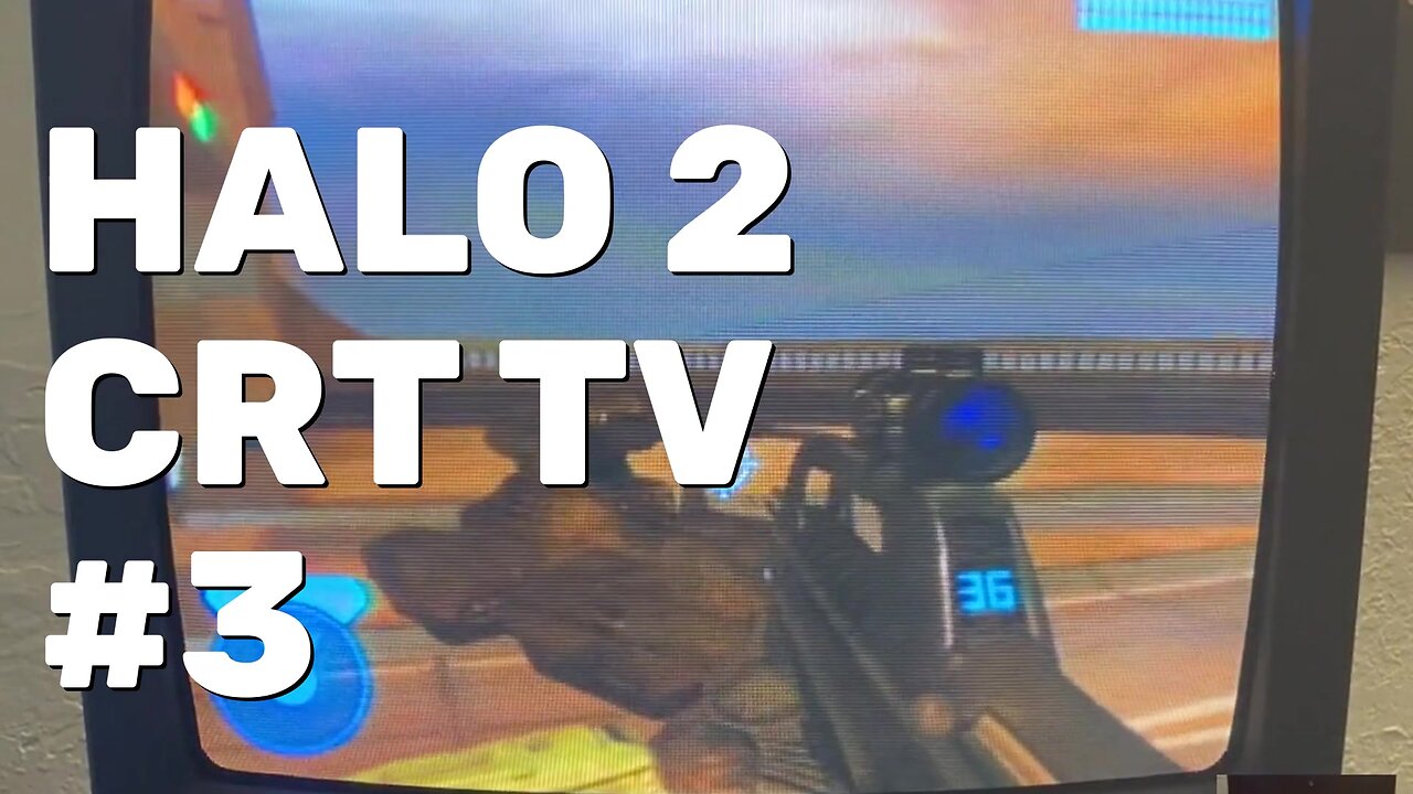 Halo 2 Original Xbox Gameplay Part 3 - CRT Gaming