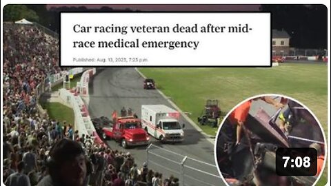 MEDICAL EMERGENCY, AGAIN! RACE CAR DRIVER CRASHES AFTER HEART ATTACK!