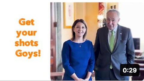 "Senator Schumer and Fauci's Replacement Cohen Urge Americans to Get COVID Vaccine"