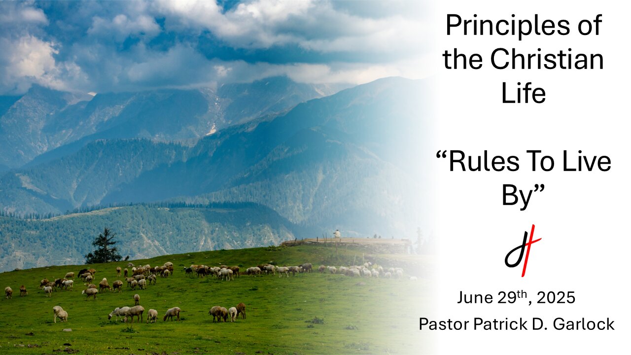 The Book of 1 Peter 5:6-11 - "Rules To Live By"