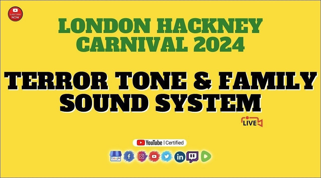 Terror Tone Sound System & Family Sound System London Hackney Carnival 2024